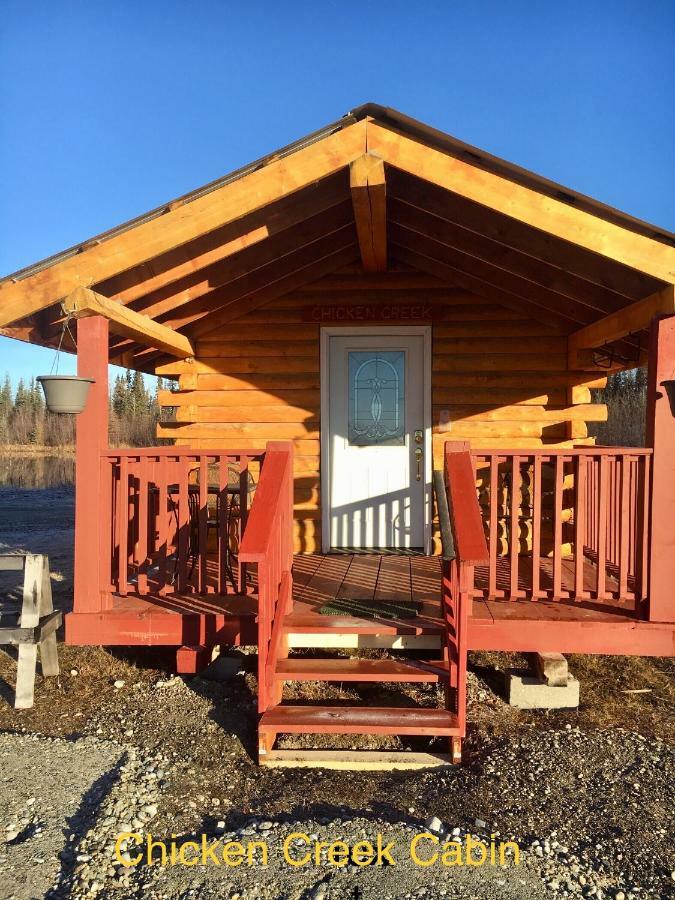 Alaska Log Cabins On The Pond Clear Creek Park Exteriér fotografie