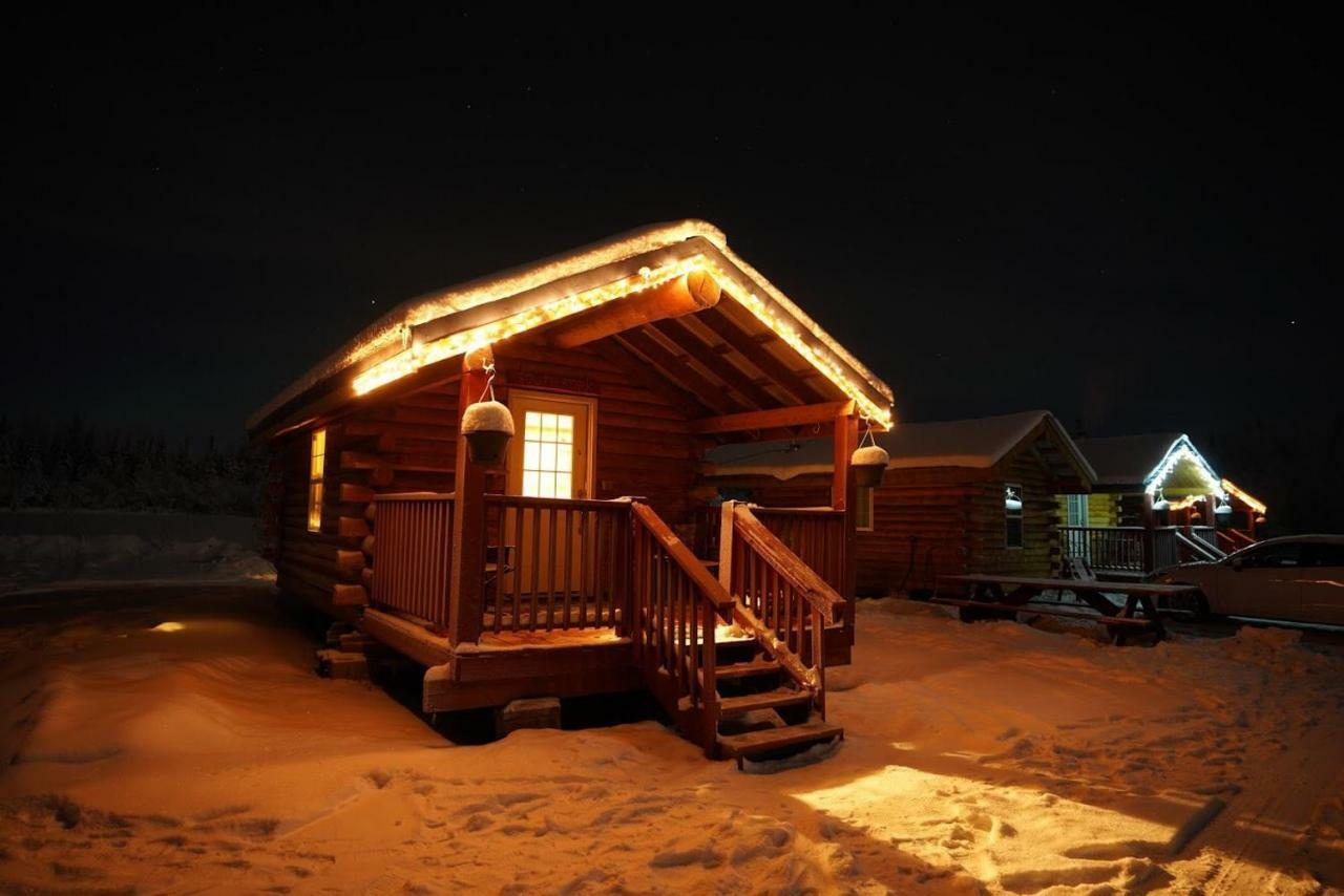 Alaska Log Cabins On The Pond Clear Creek Park Exteriér fotografie